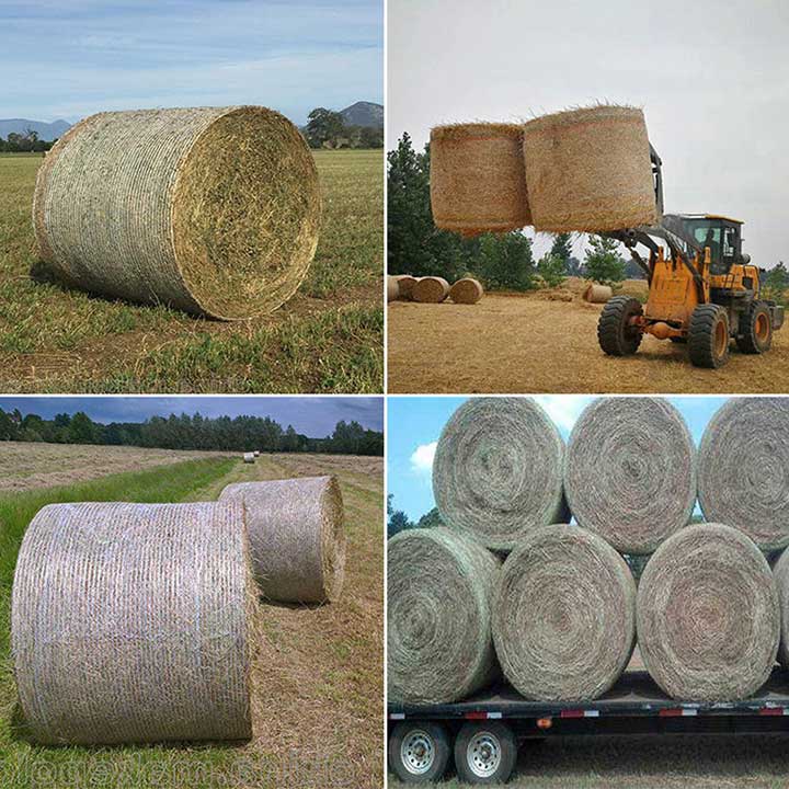 Ifilimu ye-Silage Tarp Mulching Plastic Bale Wrap Net